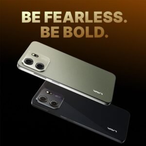 Lava Bold N2 Lite (Kolar Gold, 3 GB RAM, 64 GB Storage) | 6.75" HD+ Display | 13MP AI Dual Rear Camera | 5000 mAh Battery | Secure Face Unlock | Fingerprint Reader | Charger & Phone-Cover in Box